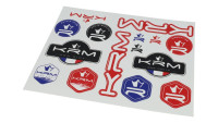 De KRM-stickerset