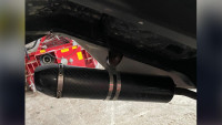 Radical Racing Sport Carbon uitlaatdemper