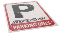 Sticker parkeerbord "Alleen voor Radical-fietsen""