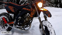 Uitlaatsysteem Voca Chromed 50/70 cc