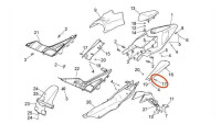 Piaggio OEM-bekledingsschroef