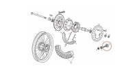 Kettingspanner Piaggio OEM