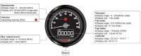 Snelheidsmeter Koso D48 TNT-05
