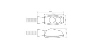 LED-knipperlichtset Motoflow