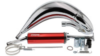 Uitlaatsysteem Voca Chromed 50/70 cc cross Uitlaatsysteem Voca Chromed 50/70 cc cross