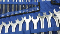 Set ring- en steeksleutels Silverline Set ring- en steeksleutels Silverline