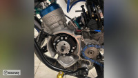 Motorbehuizing TPR Factory 100 cc, flensmontage Motorbehuizing TPR Factory 100 cc, flensmontage