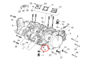 Pasbus koppelingsdeksel Piaggio OEM Pasbus koppelingsdeksel Piaggio OEM