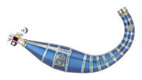 Uitlaatbocht KRM titanium 80-90 cc Uitlaatbocht KRM titanium 80-90 cc
