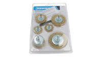 Set ronde borstels van staaldraad – Silverline Set ronde borstels van staaldraad – Silverline