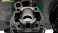 Cilinderkit Top Performances 50 cc grijs gietijzer sport Cilinderkit Top Performances 50 cc grijs gietijzer sport