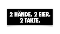 Sticker "2 handen, ..."