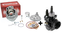 Cilinder-/carburatorset Airsal/Motoflow Cilinder-/carburatorset Airsal/Motoflow