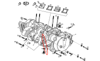 Afdichting koppelingsdeksel Piaggio OEM Afdichting koppelingsdeksel Piaggio OEM