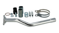 Uitlaatsysteem Voca Chromed 50/70 cc cross