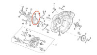 Afdichting waterpompdeksel Minarelli OEM Afdichting waterpompdeksel Minarelli OEM