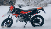 Uitlaatsysteem Voca Chromed 50/70 cc cross Uitlaatsysteem Voca Chromed 50/70 cc cross