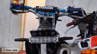 Achterlicht Motoflow chroom