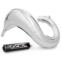 Uitlaatsysteem Voca Chromed 50/70 cc cross