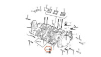 Afdichting olieaftapplug Piaggio OEM