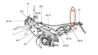 Versieringsonderdeel Aprilia OEM