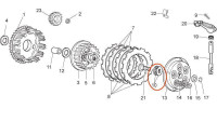 Koppelingsdruklager Piaggio OEM Koppelingsdruklager Piaggio OEM