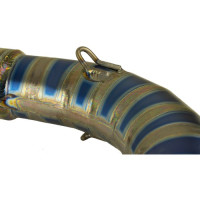 Uitlaatbocht KRM titanium 90-100 cc
