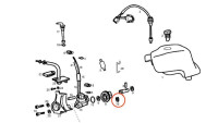 Borgring oliepomp-tandwiel Piaggio OEM Borgring oliepomp-tandwiel Piaggio OEM