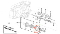 Secundair tandwiel Piaggio OEM