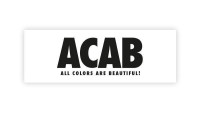 Sticker ACAB - "Alle kleuren zijn mooi!""