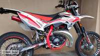 Uitlaatsysteem Voca Chromed 50/70 cc cross Uitlaatsysteem Voca Chromed 50/70 cc cross