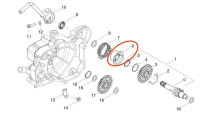 Veerhouder voor Kickstarter-veer Piaggio OEM Veerhouder voor Kickstarter-veer Piaggio OEM