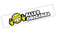 Sticker "Alles origineel""