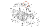 Aanzuigbuis / membraanblok-afdichting Piaggio OEM Aanzuigbuis / membraanblok-afdichting Piaggio OEM