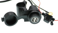 Motoflow USB-dubbelstopcontact