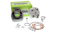 Cilinderkit Airsal 50 cc grijs gietijzer Sport