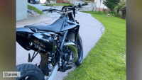 Uitlaatsysteem Voca Chromed 50/70 cc cross