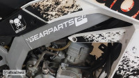 Transfersticker Gearparts24 wit Transfersticker Gearparts24 wit