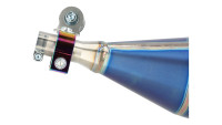 Uitlaatbocht KRM titanium 80-90 cc Uitlaatbocht KRM titanium 80-90 cc