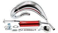 Uitlaatsysteem Voca Chromed 50/70 cc cross Uitlaatsysteem Voca Chromed 50/70 cc cross