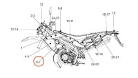Sieronderdeel Piaggio OEM