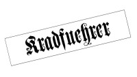Sticker "Motorrijder"" Sticker "Motorrijder""